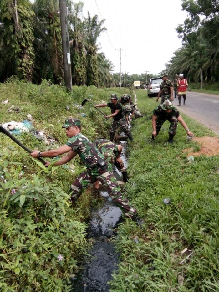 GNIB, Kodim 0209/LB Gelar Gotong Royong