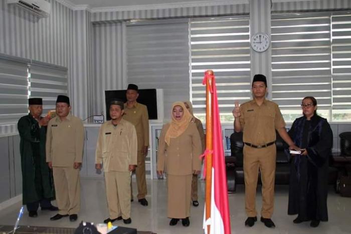 Ini Ke-7 Pejabat yang Dilantik Pemkab Labuhanbatu