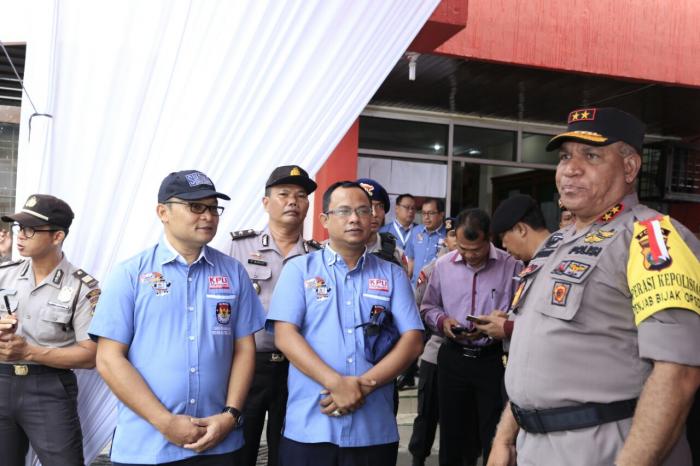 Kapoldasu Pantau Langsung Pendaftaran Hari Pertama Cagubsu 