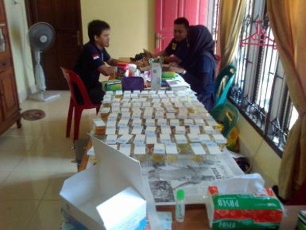98 Orang PPL Panwaslu Labuhanbatu Test Urine