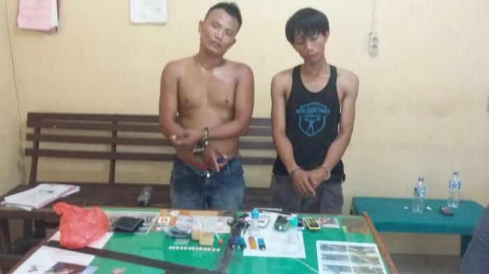 Polsek NA IX-X Amankan 13 Paket Sabu Dari Dua Tersangka