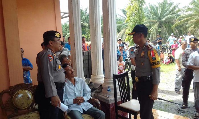 Kapolres Labuhanbatu Pimpin Pengamanan Eksekusi Rumah di Panai Tengah