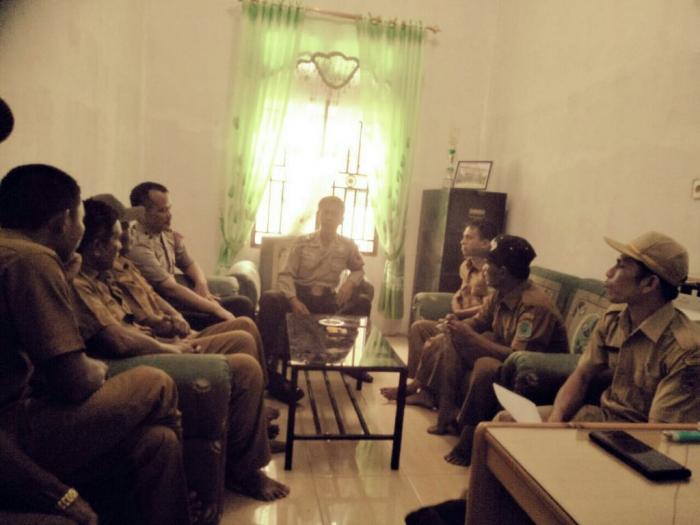 Jelang Pilgub Sumut, Polsek Ini Sosialisasi Kamtibmas dan Kamling