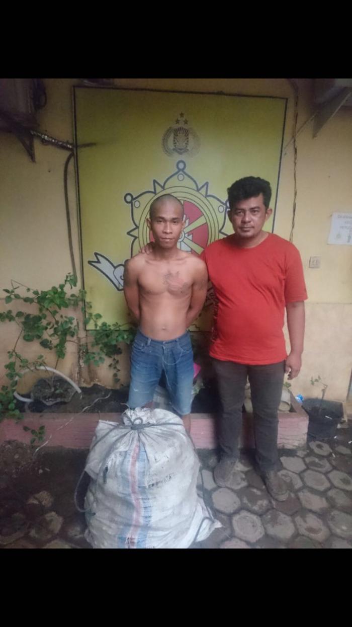 Warga Serahkan Maling di PT Alumex ke Polisi