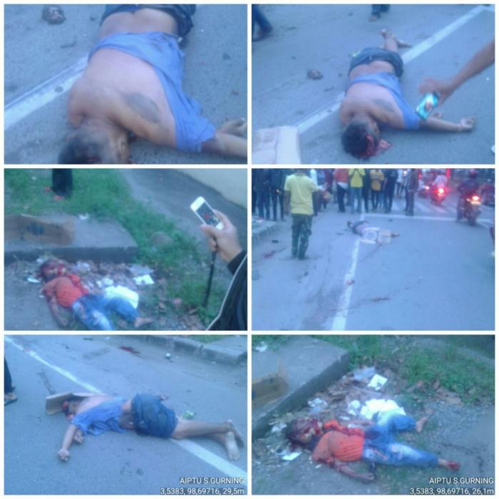 Dihantam Bus, Ayah Tewas Tergilas, Anak Kritis