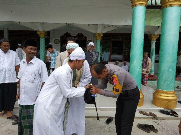 Kapolres Labuhanbatu Berikan Bantuan Pembangunan Masjid