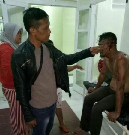 Percobaan Pembunuhan di Nias, Korban Dibacok Pelaku