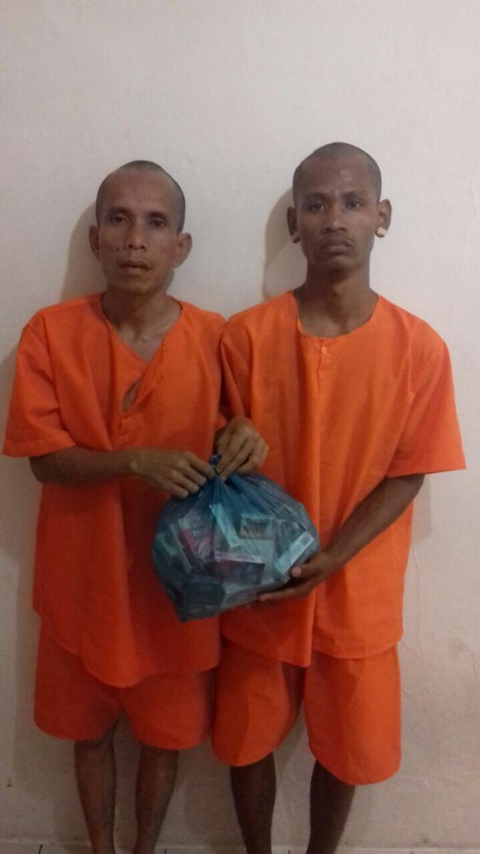 Terekam CCTV, Dua Pencuri di Toko Fika Az Ditangkap