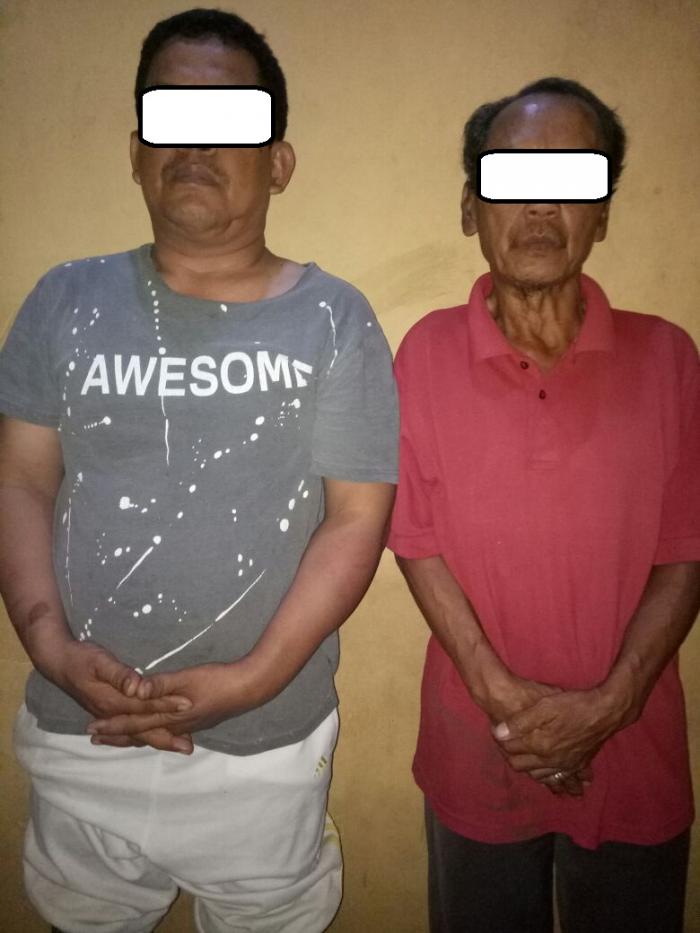 Dua Pelaku Curanmor Ditangkap Polsek Kualu Hulu