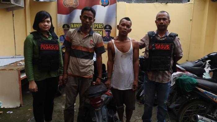 Sindikat Pelaku Curanmor Diringkus Polsek Patumbak 