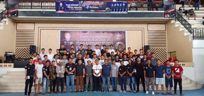 Ratusan Gamers Mobile Legend Bersaing di Kapolres Asahan Cup