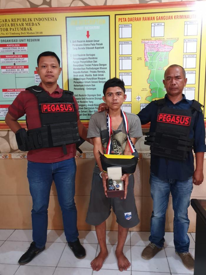 Pembobol Rumah Mahasiswi Ditangkap 