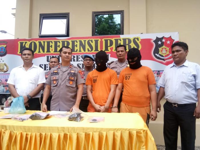 Polsek Sunggal Tembak Dua Komplotan Spesialis Pembobol ATM Antar Kota