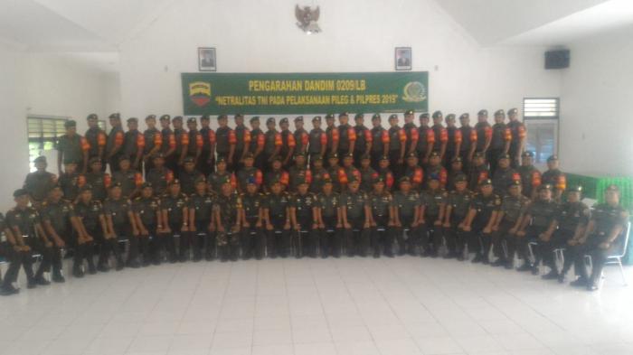 Letkol Inf. Santoso: Personil Kodim 0209/LB Jaga Baik Nama TNI