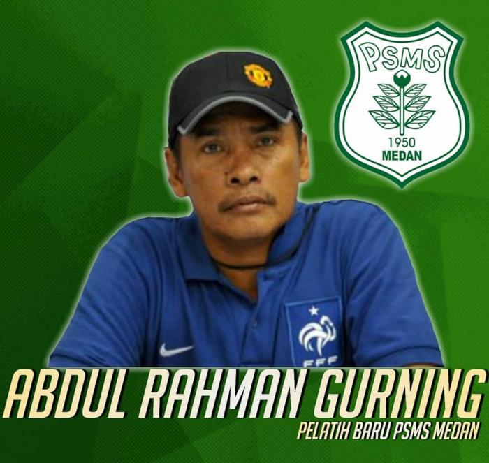Sah!! Abdul Rahman Gurning Pelatih PSMS 