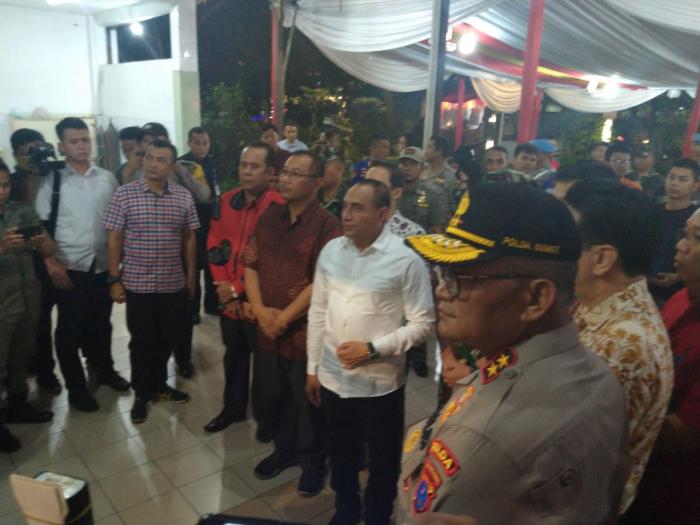 Kapoldasu, Gubsu dan Pangdam Pantau Keamanan Sejumlah Vihara Rayakan Imlek