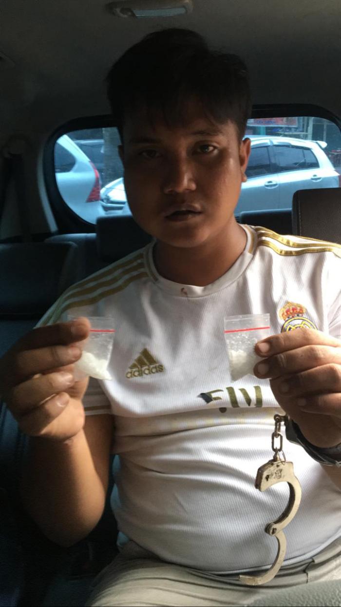 Pengedar 8 Gram Sabu Ditangkap saat Tunggu Pembeli