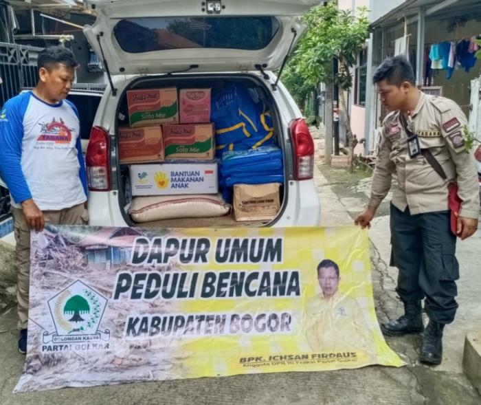 Ichsan Firdaus DPR RI Salurkan Bantuan