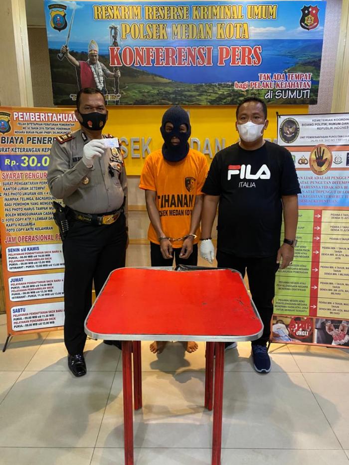 Warga Jalan Tapian Nauli Gagal Konsumsi Sabu