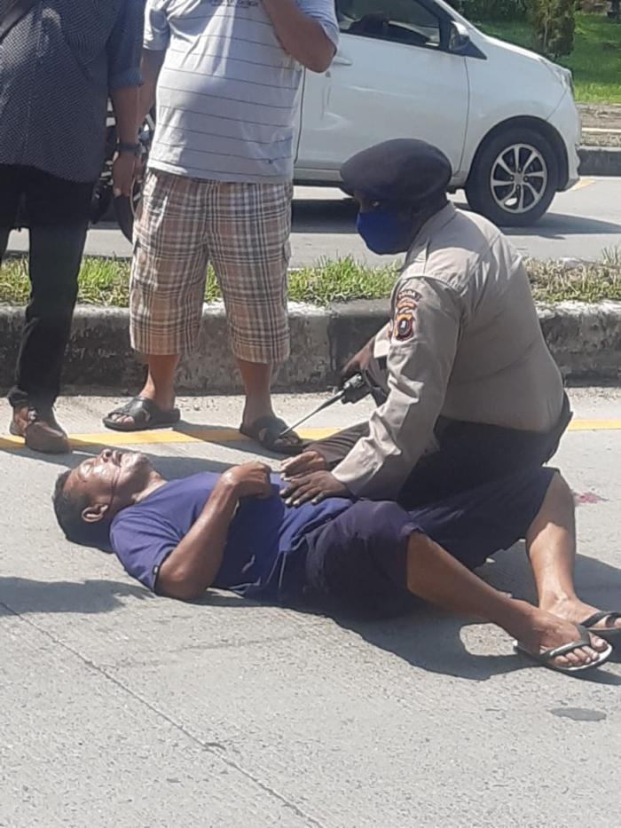 Warga Jalan Tuar Ditemukan Tewas di Depan Mapoldasu 
