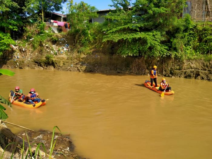 Bocah Hanyut Belum Ditemukan 