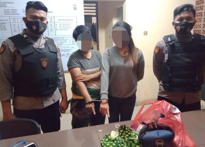 Wanita Gagal Selundupkan Sabu ke Tahanan Polrestabes Medan