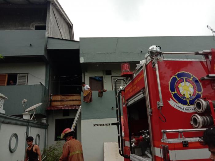Hotel Pengungsi Rohingya Terbakar