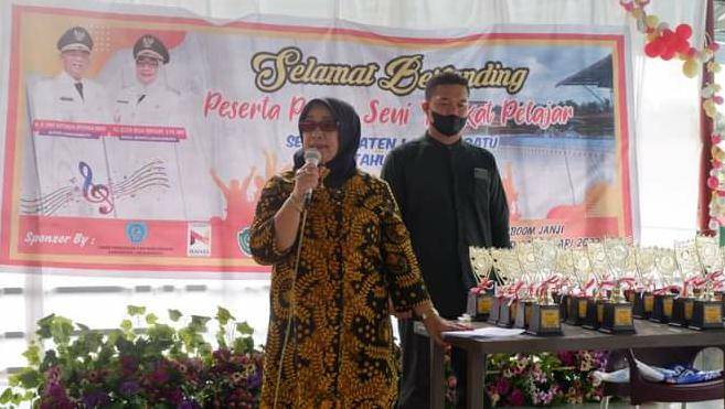 Wakil Bupati Labuhanbatu Hadiri Penutupan Pentas Seni di Bilah Bara
