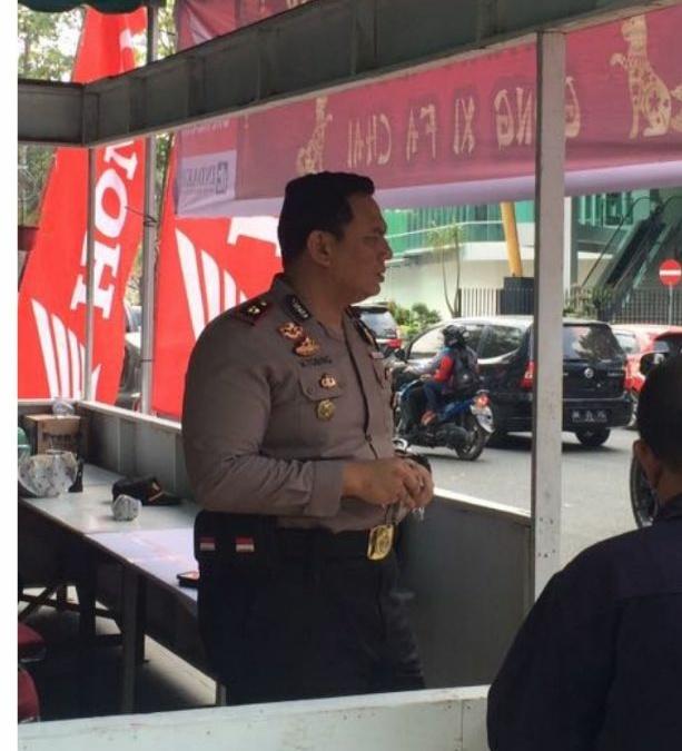 Pastikan Perayaan Imlek Aman, Kapolsek Medan Kota Tinjau Vihara