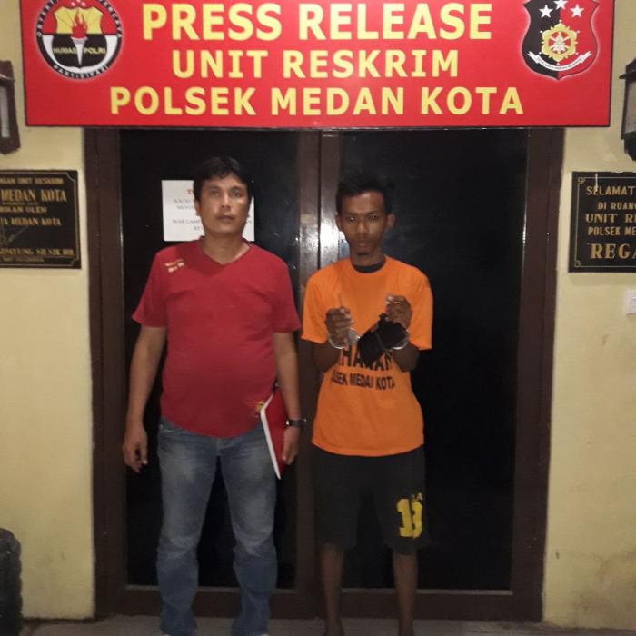 Warga Perumnas Mandala Kedapatan Curi Kotak Infaq