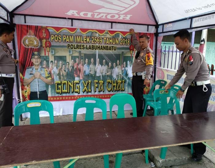Jelang  Imlek,  Pos PAM Gong Xi Fat CAI Digelar
