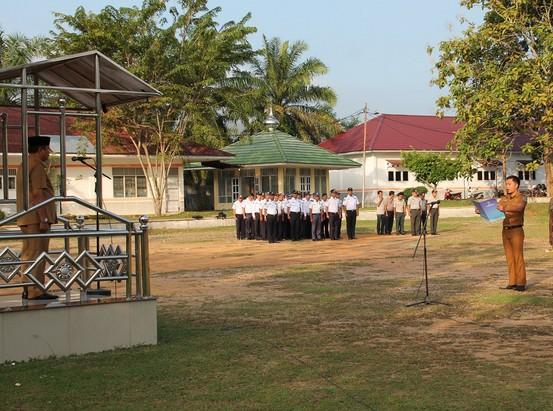 Bupati Labuhanbatu : Apel Gabungan Merupakan Barometer Untuk Mengukur Disiplin