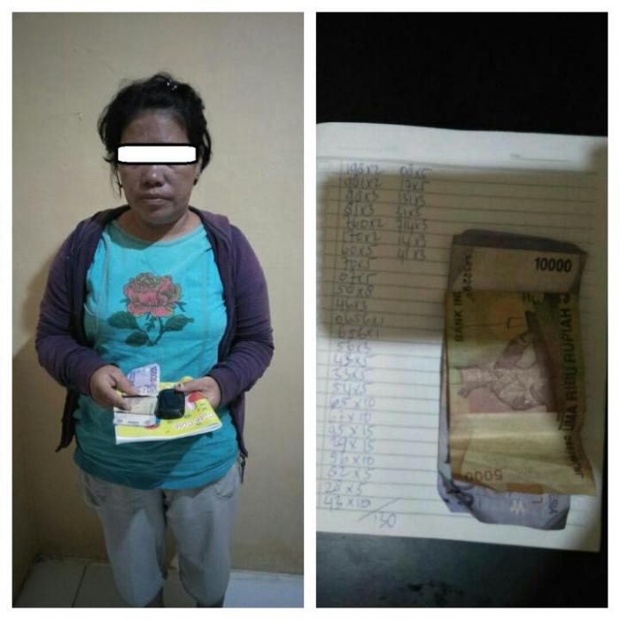 IRT Penulis Judi KIM Ditangkap di Teras Rumah