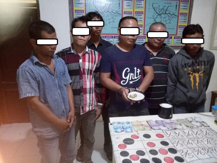 Polsek Bilah Hulu Tangkap Bandar Judi