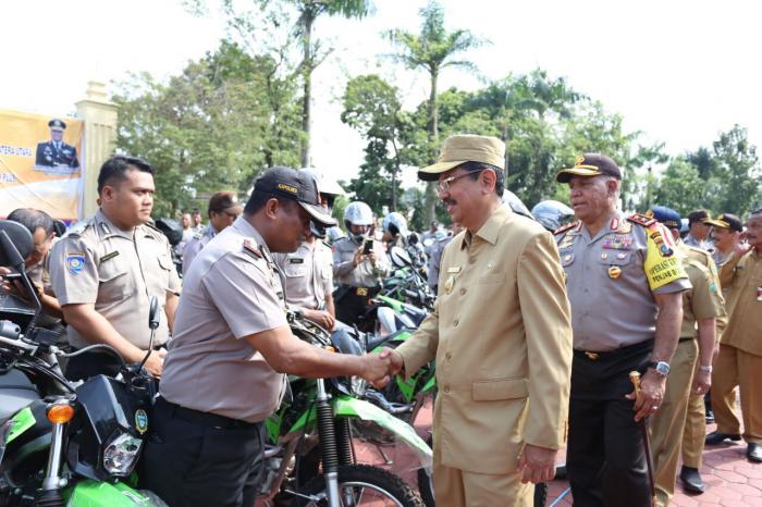 Poldasu Terima Hibah Sepeda Motor dari Pemprovsu 