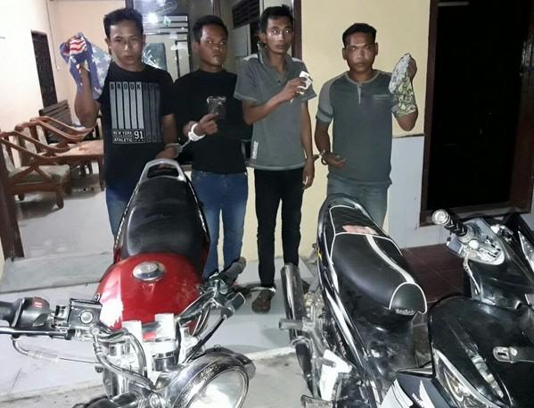 Empat Pelaku Begal Diringkus Polsek Panai Tengah