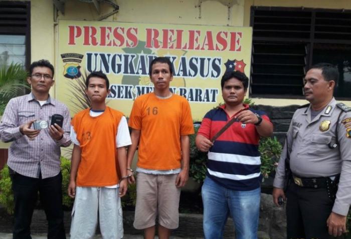 Polsek Medan Barat Bekuk Komplotan Pembobol Kantor Asuransi Recapital