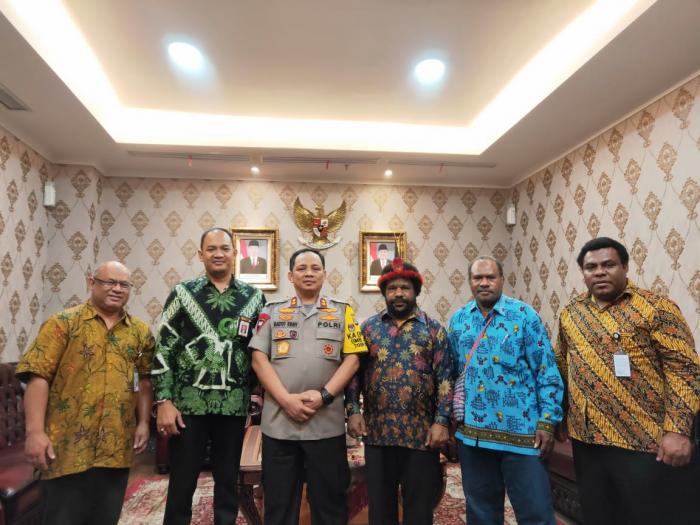 Kepala Suku LMA Papua Datangi Polda Metro Jaya 