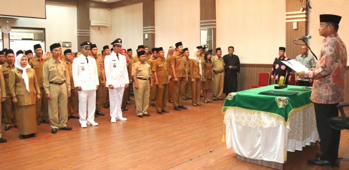 80 Pejabat Pemko Medan Dilantik dan Dikukuhkan 