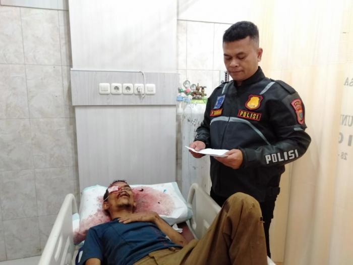 Nongkrong di Pinggir Rel, Pria asal Dairi Tewas Disambar Kereta Api 