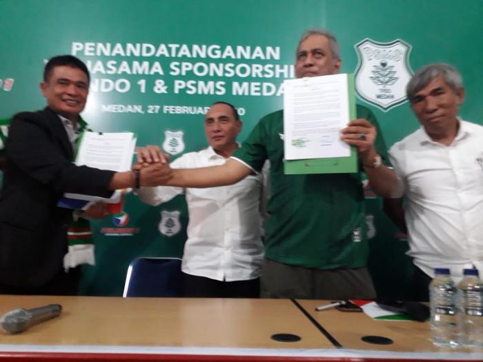 Pelindo I Resmi Sponsori PSMS Rp 1 Miliar 