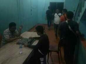 Polsek Medan Baru Gerebek Sarang Judi Pasar I Padang Bulan