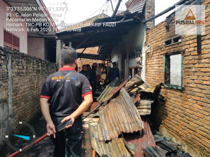 2 Rumah di Jalan Pelajar Terbakar
