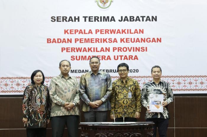 Akhyar Hadiri Sertijab Kepala Perwakilan BPK Sumut