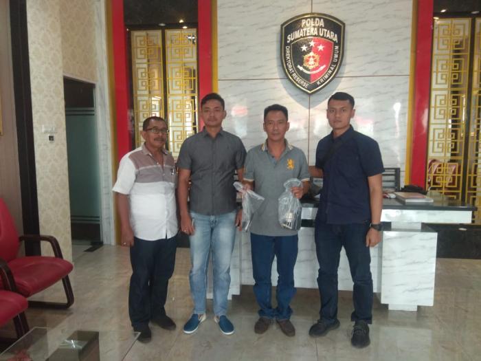 Poldasu Amankan Warga Kompleks Brayan City Pemilik Soft Gun Ilegal
