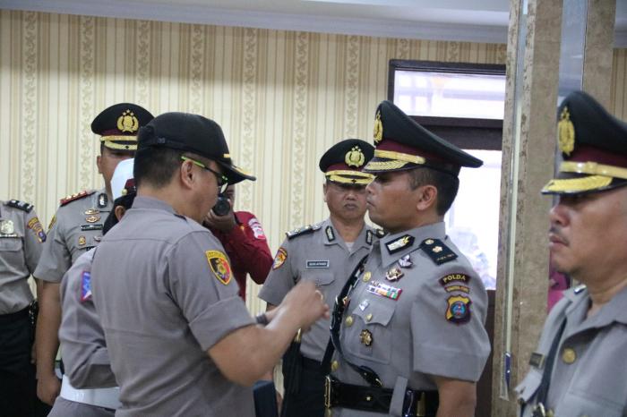 Kabag Ops, Kasat Reskrim, Kapolsek Tamora dan Batangkuis Resmi Berganti