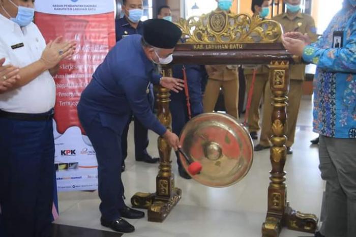 Implementasi Tax Online System Diresmikan di Labuhanbatu 