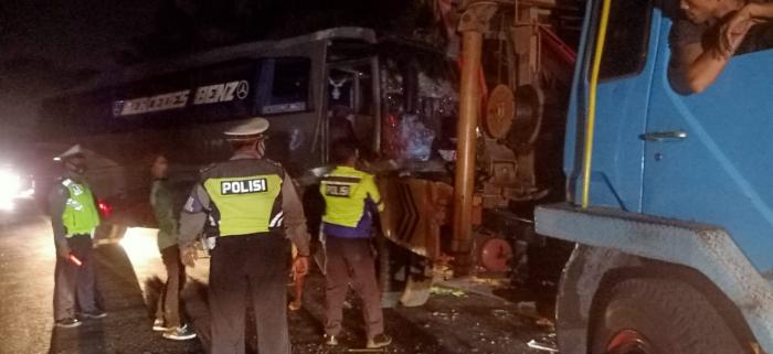 Terlibat Laka Tewaskan 9 Orang, Sopir Bus Intra Diamankan