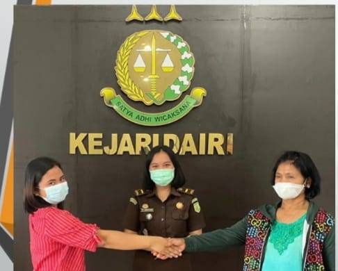 Kejari Belawan dan Dairi Terapkan  Keadilan Restoratif  Tersangka Pencurian dan Penganiayaan