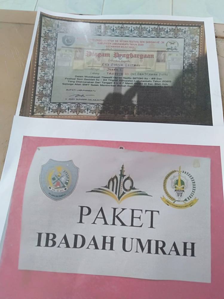 Pemenang MTQ Menanti Hadiah Paket Umroh Dari Pemkab Labuhanbatu